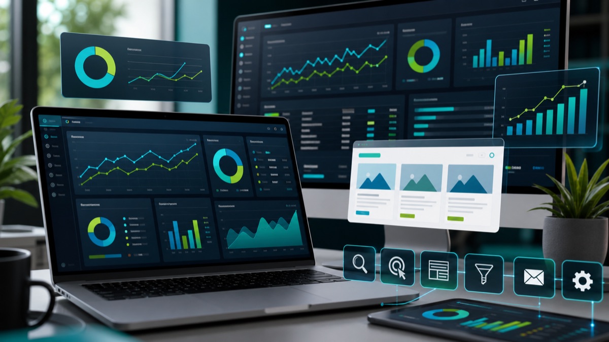 Analytics and reporting dashboard